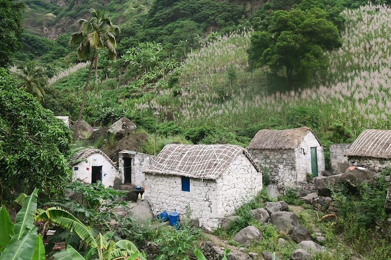 Habitations dans la Vallée de Paul - Cap Vert