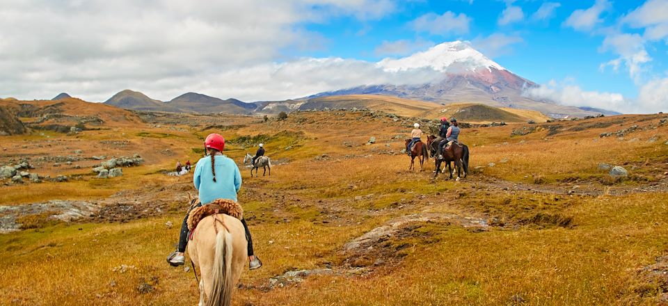 Voyage multi-activités pour tous à la découverte des Andes et des îles Galápagos : rando, cheval, kayak, rafting et VTT !