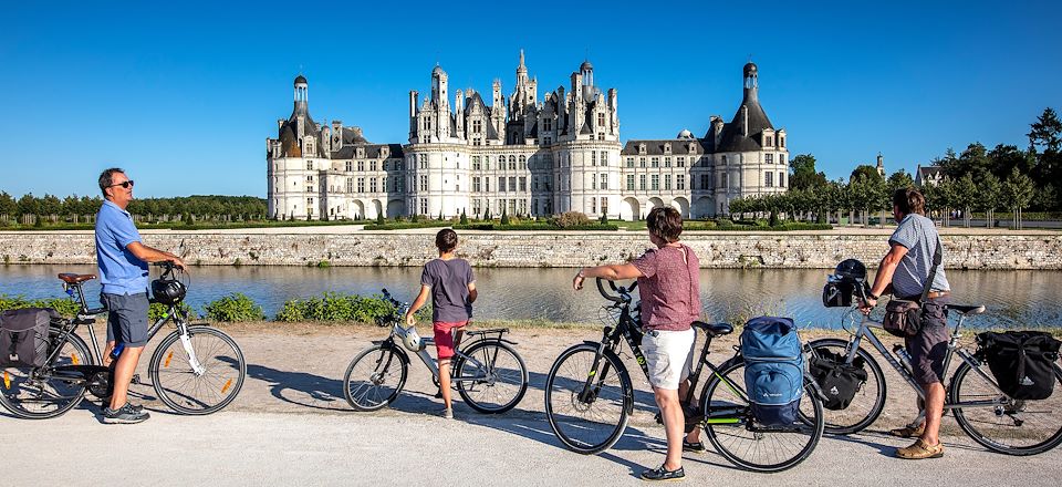 La Loire à vélo en 4 jours, une jolie boucle pour les familles au départ de Blois sur la piste des rois de France et de Tintin.